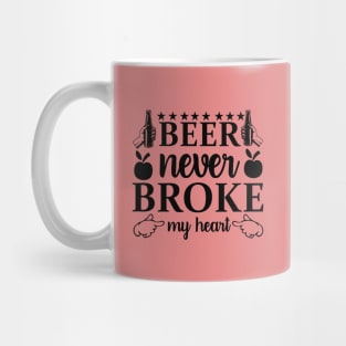 beer never broke my heart Mug